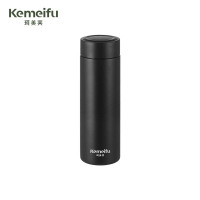 珂美芙 304不锈钢商务保温杯 黑色480ml 个