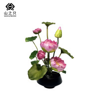 山之只 摆件 创意花艺水芙蓉 MZ0228 个