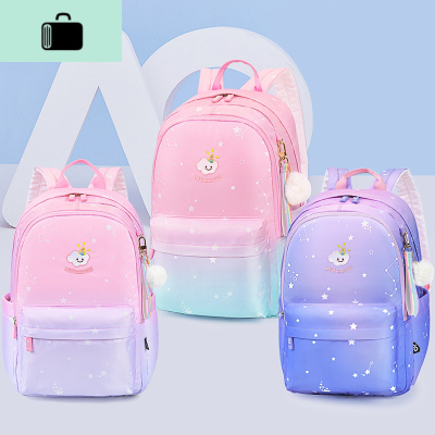 中学生书包小学生女生大容量韩版初中高中生青少年双肩包校园NEW LAKE