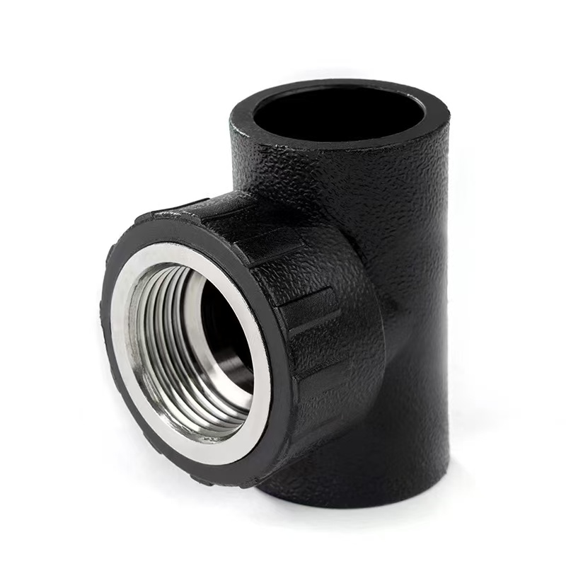 伟鹏双兴 PE内丝三通热熔三通 PE63螺纹1/2(4分) 个