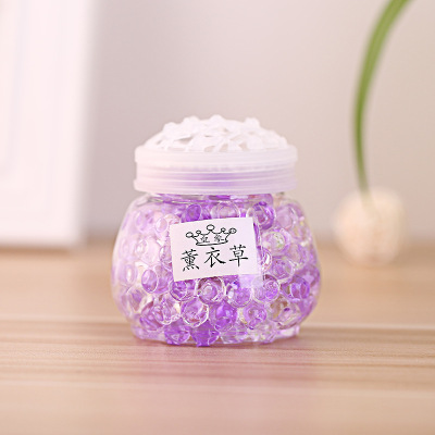 家柏饰(CORATED)买2送2室内空气清新剂家用固体芳香剂 厕所除臭剂汽车香薰 紫色