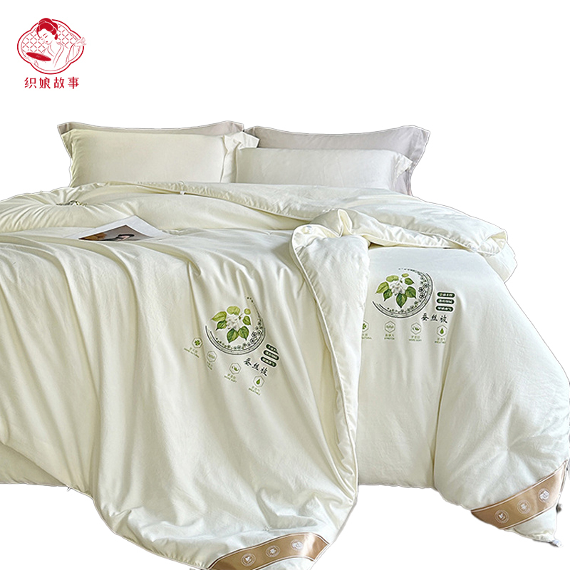 织娘故事 蚕丝被 子母被200*230cm(3斤+5斤)/张