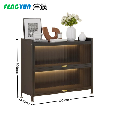 沣涢 储物柜 玄关柜 2门3层80cm 个