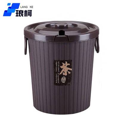 琅柯 茶渣桶 滤茶桶 9L 咖啡色
