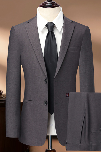 含羊毛套装西服男影楼套装西装韩版职业正装西服结婚礼服套西伴郎