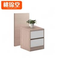 桃锦堂 床头柜(含背板)600mm套