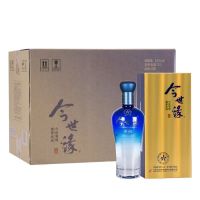 [柔和蓝]今世缘柔和蓝9星42度口粮白酒整箱500ml*6瓶