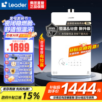 海尔智家出品Leader16升[好梦LB5]燃气热水器天然气双变频增压水伺服恒温密闭稳燃舱 JSQ31-16LB5PRO