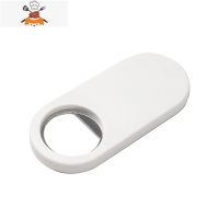 啤酒起子磁力吸磁铁冰箱贴个性创意不锈钢汽水启瓶器 敬平 不锈钢磁吸款[白色]1个装开瓶器