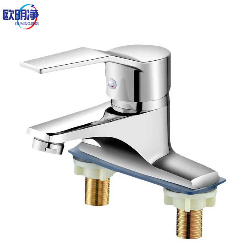 面盆冷热双头水龙头 dh-6752 个