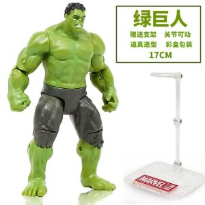 正版漫威复仇者联盟3绿巨人手办内含支架