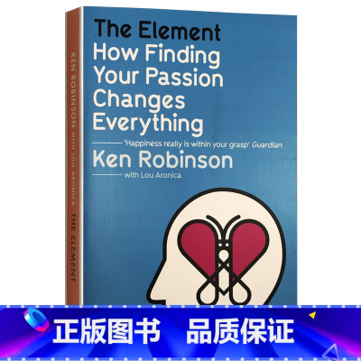 让天赋自由 [正版]让天赋自由 英文原版 The Element 天赋与爱好 教育变革 教育创新五部曲TED演讲者 肯罗