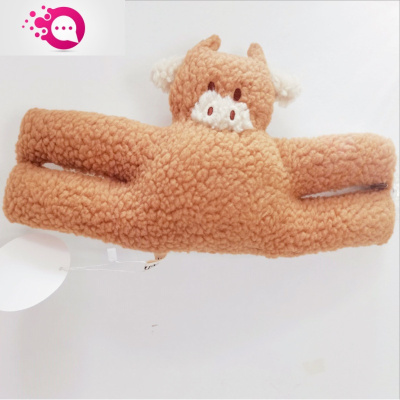 敬平北欧ins同款门把手儿童防夹手安门挡宝宝门卡门夹超萌小兔咖啡色牛门档安门卡