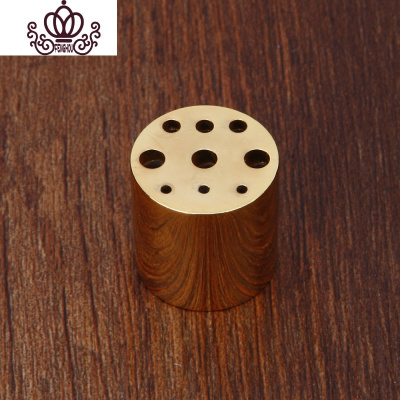 封后香薰炉薰香炉熏香炉香具插香炉檀香炉葫芦香托盘香架香盒香盘香插金色九孔