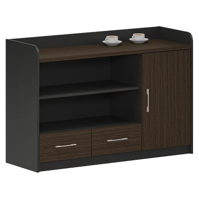 初嘉(CJ)CWG-BS2新中式置物储物柜收纳柜办公文件矮柜茶水柜1.2米