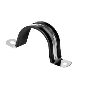 中锦科技 不锈钢U型带连胶条骑马卡 管卡 抱箍 Φ100mm 个