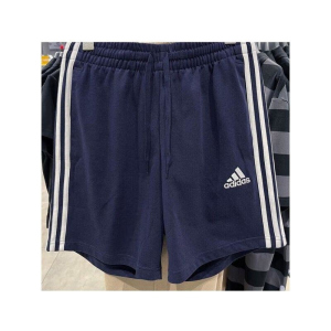 阿迪达斯 短裤男裤新款运动针织裤透气宽松休闲五分裤GK9989 D