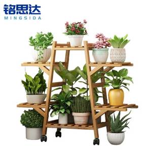 铭思达花架6层带轮个