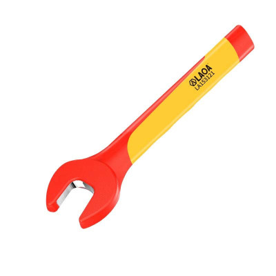 老A 绝缘扳手 大开口扳手 高耐压1000V电工扳手绝缘扳子 21mm LA153121