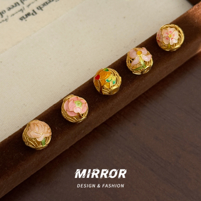 925纯银转运珠镂空花朵吊坠女仅项坠简约高级感潮个性潮 BCZ1978送女朋友老婆情人节七夕生日礼物