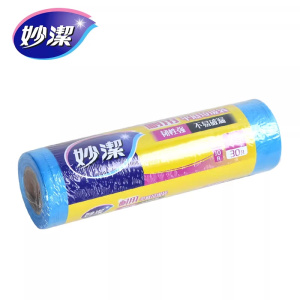 妙洁点断式平底垃圾袋家用清洁袋加厚耐穿刺全新料环保袋大中小号