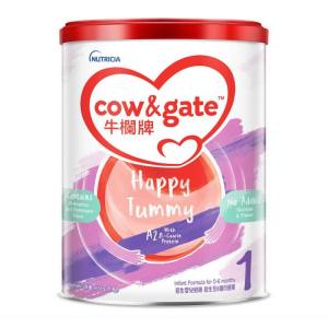 原装进口港版香港牛栏COW&GATE婴幼儿配方牛奶奶粉A2 β-酪蛋白1段(0-6个月)900g
