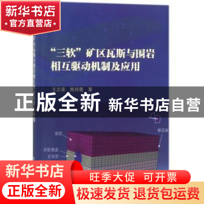 正版 “三软”矿区瓦斯与围岩相互驱动机制及应用 王志荣,陈玲霞