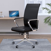 域赢电脑椅办公椅家用时尚休闲皮质椅书房写字看书专用转椅