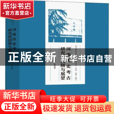 正版 河南历史考古研究的回顾与展望 张新斌主编 大象出版社 9787