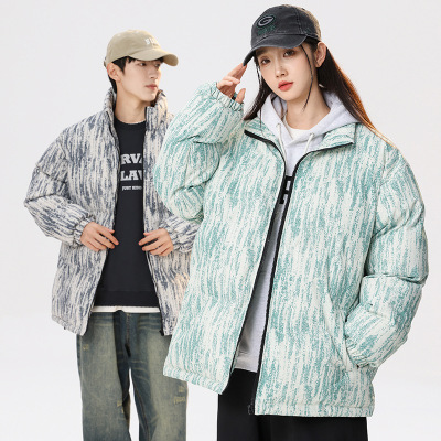 棉衣男冬季新款防风加厚宽松休闲情侣外套潮流运动防寒棉袄子男装