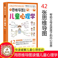 [醉染正版]用思维导图读懂儿童心理学教父母读懂孩子行为习惯小学生情绪管理与性格培养故事书亲子沟通家庭教育正版心理学育儿小