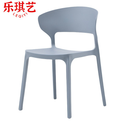 乐琪艺 塑料椅 浅蓝色 52*53*76.5cm 把