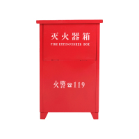 DXBG灭火箱子可放2个2KG灭火箱(空箱)消防器材不锈钢箱子套装