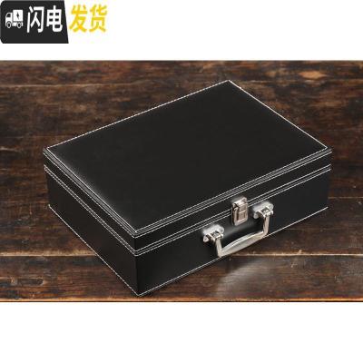 三维工匠宜兴紫砂内胆保温杯男商务水杯陶瓷办公手柄泡茶杯子刻字定制 黄木纹对杯(皮盒套装)