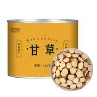 甘草正品新货官方店炙甘草泡水喝干草片生甘草粉可搭干姜汤家用