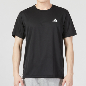 Adidas 阿迪达斯男子2024新款运动休闲圆领短袖T恤HR8727 ZP