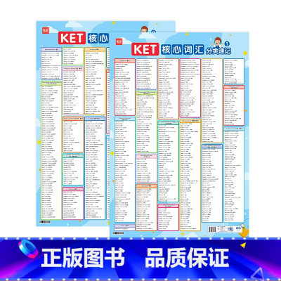 KET核心词汇分类速记 小学通用 [正版]易蓓默写100剑桥ket通用五级考试KET核心词汇单词词汇训练剑桥少儿英语词汇