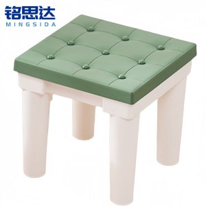 铭思达矮凳皮面26cm个