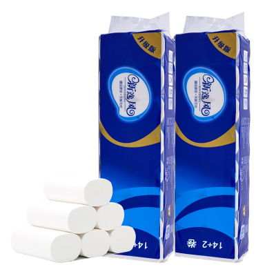 新逸风卷纸81g*32卷水溶厕纸妇婴家用家庭装5层加厚卫生纸原生木浆手纸批发