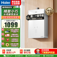 海尔(Haier)燃气热水器天然气水伺服恒温家用APP智能节能省气WM5 以旧换新 13L [WM5C]加量不加价