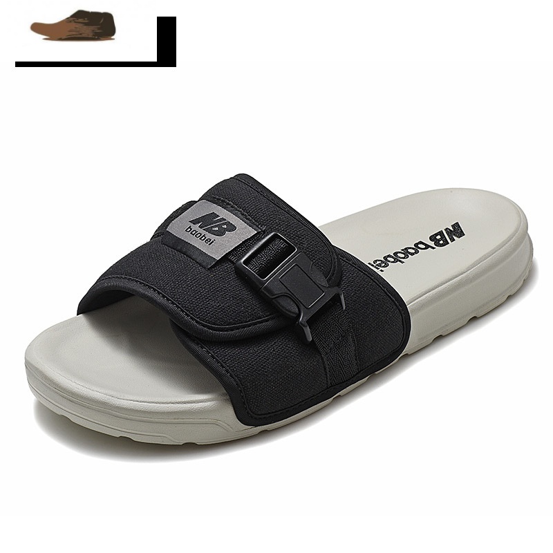 ideamininb凉拖鞋男女情侣运动夏季ins潮室外穿懒人防滑厚底魔术贴