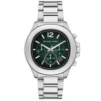 Michael Kors 男士绿盘石英计时防水钢带腕表mm