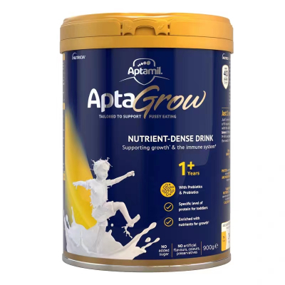 有效期到26年11月-爱他美aptagrow精准营养学生小学儿童成长奶粉1+段1-3岁 900g