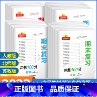 [2本划算套装]阳光同学语文[人教版]+数学[北师版] 二年级上 [正版]2023春期末复习冲刺100分一二三四五六年级