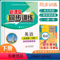 英语 九年级下 [正版]初中英语新课堂九年级下册同步训练PEP同步课堂辅导人教版专项训