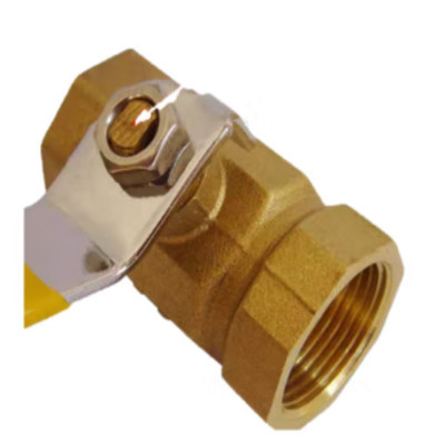 高杨茂诺 两片式铜球阀 6分(DN20)个