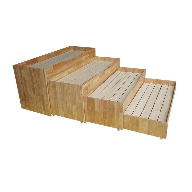 卡里鳄幼儿园抽拉组合床屉式推拉床二层单层床铺kle—scza02第二层