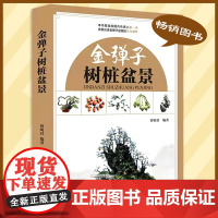 正版 金弹子树桩盆景 金弹子盆景造型书 制作培育栽培造型技术参考书 全面论述金弹子的实力著作理论创作 书籍 中国林业