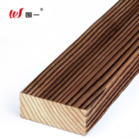 围一 碳化木防腐木条 长400cm*8.5cm*1.9cm 根