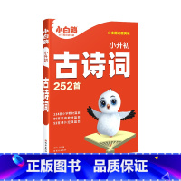 [古诗词]252首丨分类记背 精讲精练 小学通用 [正版]2024小白鸥星空万唯小升初古诗词252首小学生必背古诗词大全